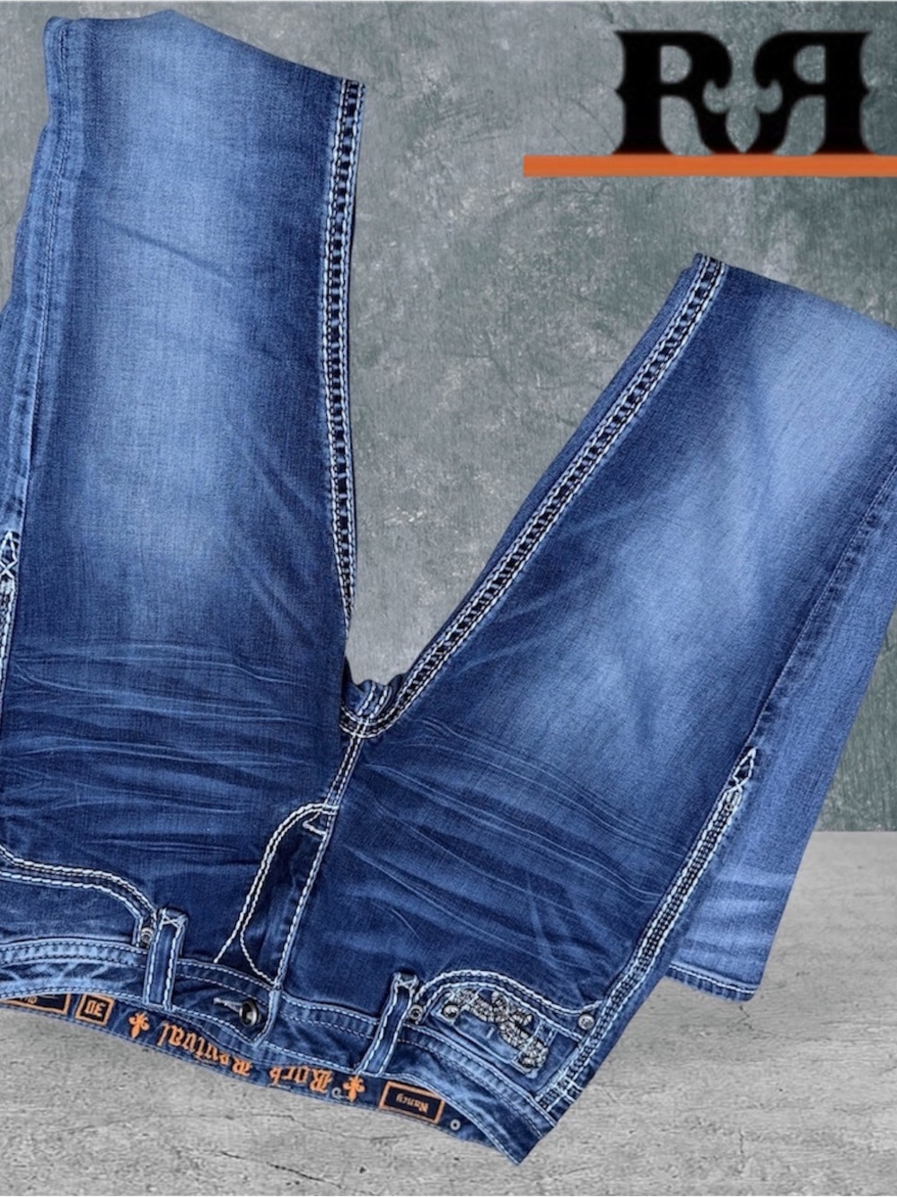 Rock Revival Nancy Five Pocket Bootcut Women’s Jeans Size 30